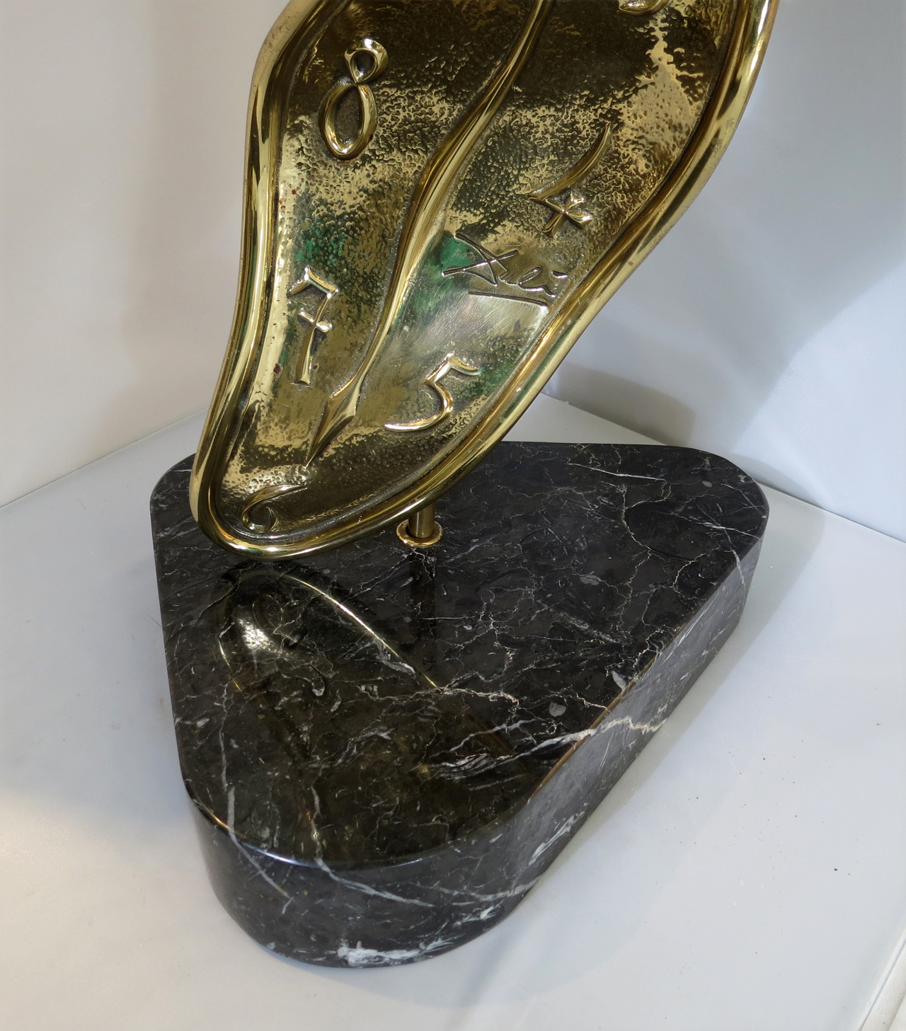 Surrealist Sculpture Melting Clock By Salvador Dali Modernism